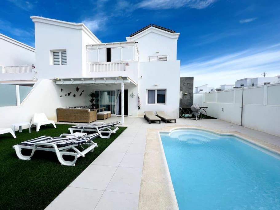 פלאיה בלנקה Lovely Villa Sanmar, Heated Pool מראה חיצוני תמונה