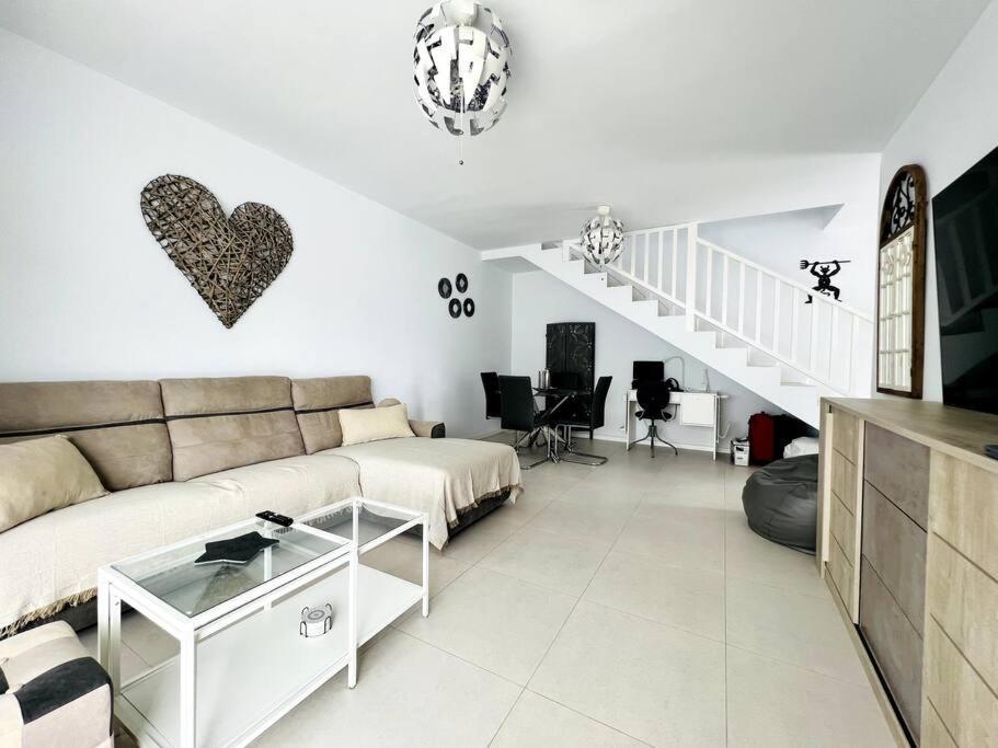 פלאיה בלנקה Lovely Villa Sanmar, Heated Pool מראה חיצוני תמונה