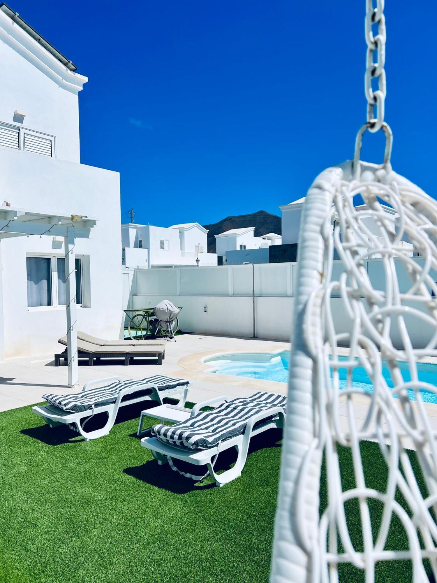 פלאיה בלנקה Lovely Villa Sanmar, Heated Pool מראה חיצוני תמונה