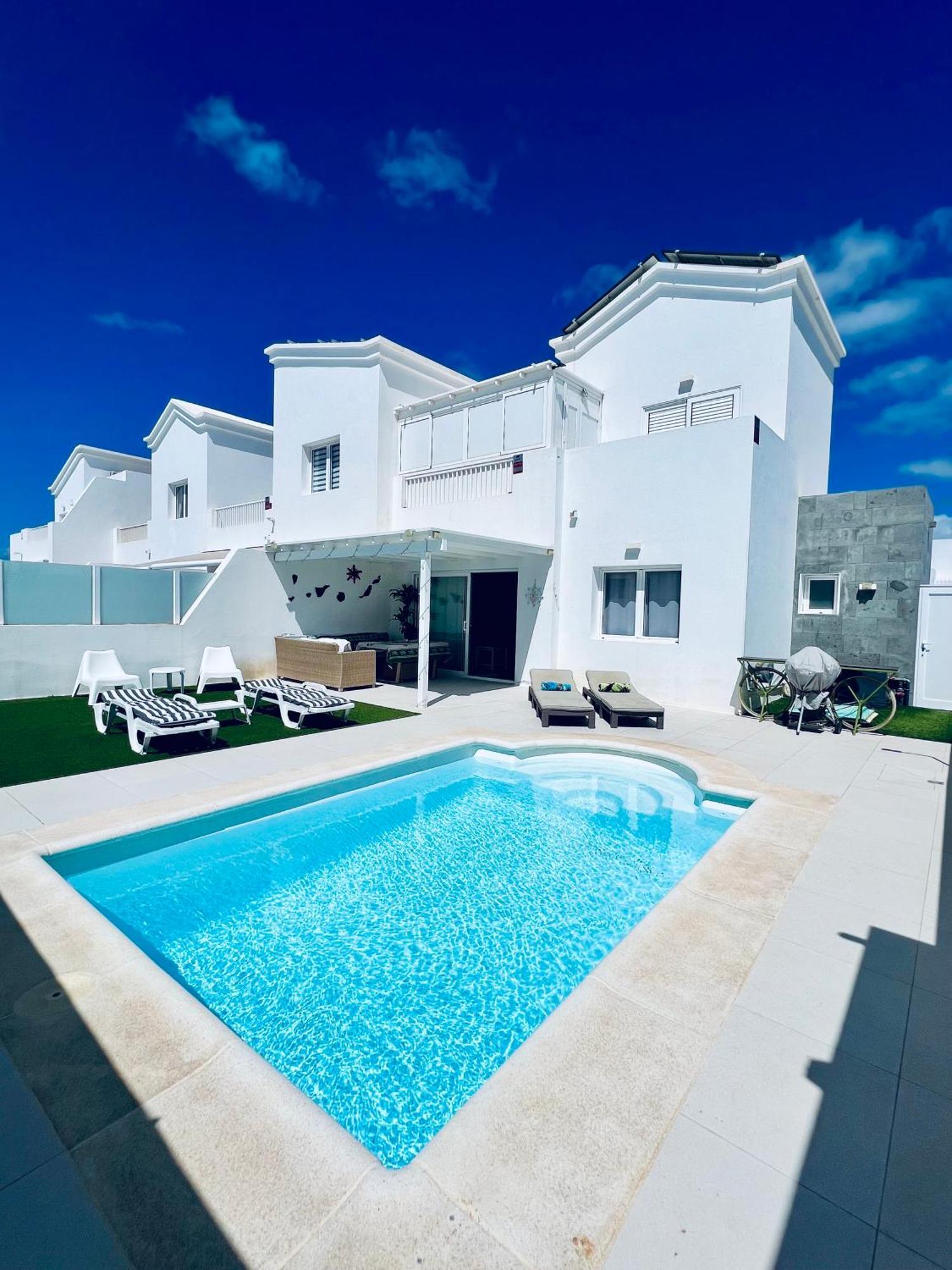 פלאיה בלנקה Lovely Villa Sanmar, Heated Pool מראה חיצוני תמונה