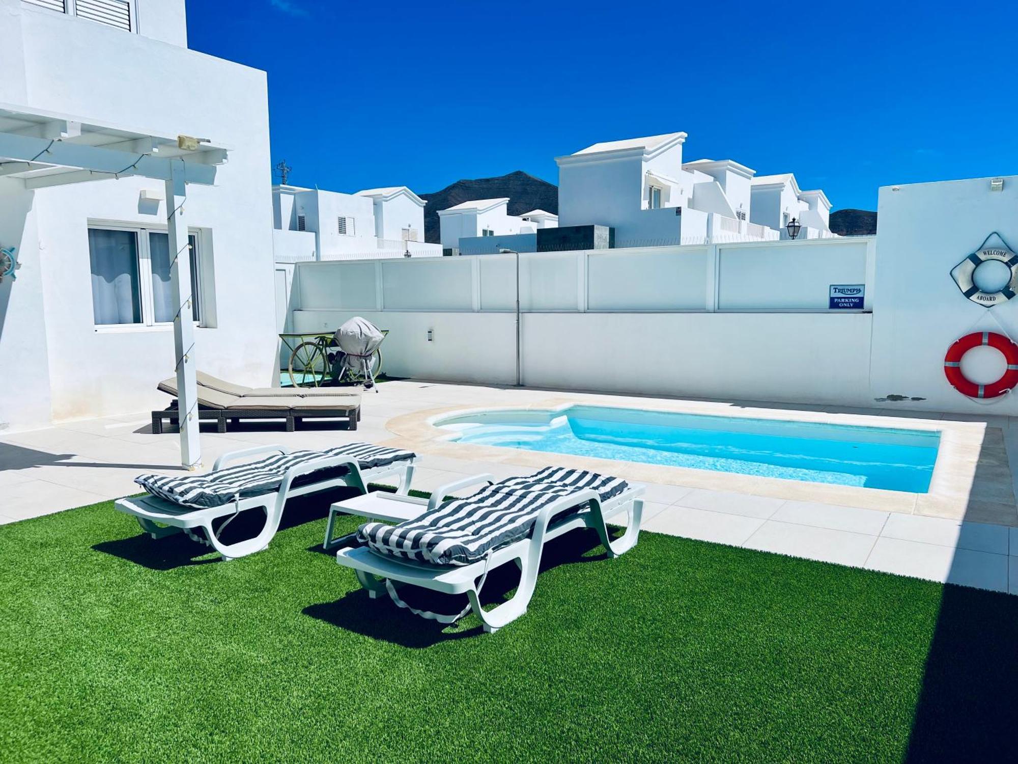 פלאיה בלנקה Lovely Villa Sanmar, Heated Pool מראה חיצוני תמונה